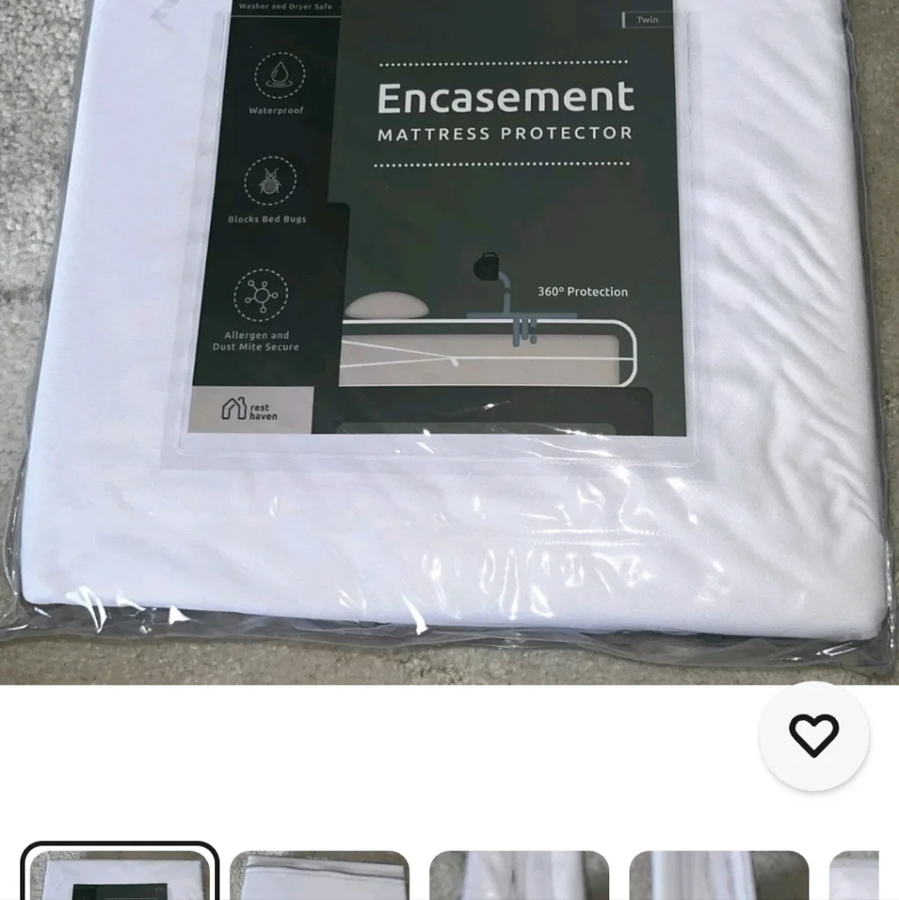Twin Encasement Mattress Protection